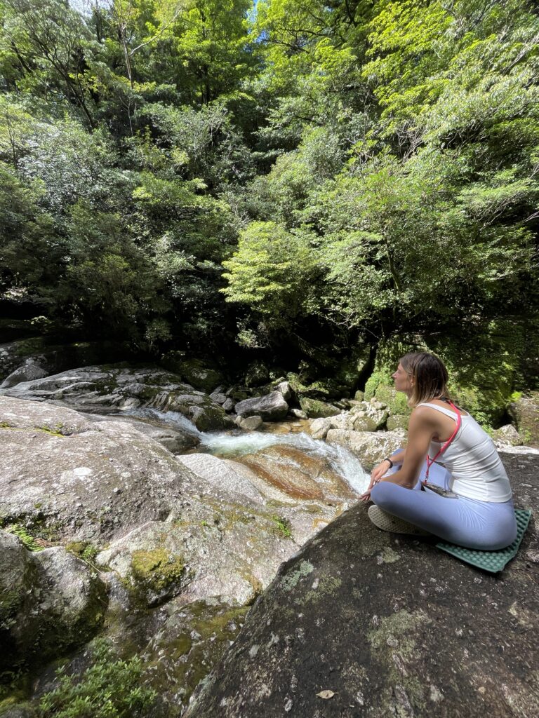 静けさを楽しむ